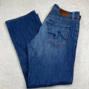 AG Adriano Goldschmied The Athletic Loose Straight Leg Jeans Size 32 X 36